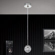 Lustra moderna alama nichel LED 4.5W/380lm/3000K, Ball HL 6-1659/1 Nickel Orion